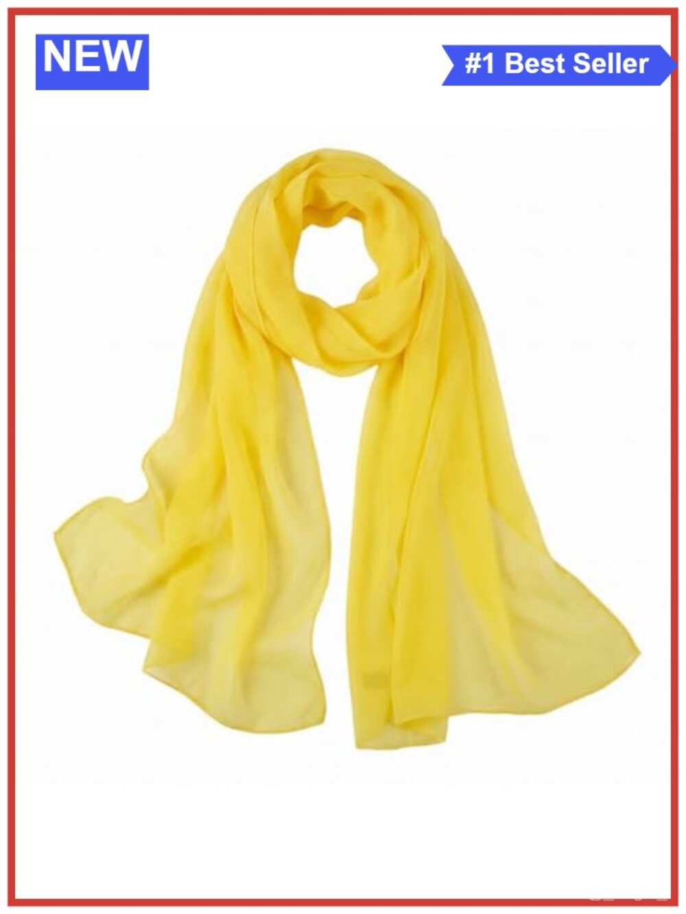 Chiffon Scarf Long Soft Wrap for Wedding Evening Dress Party